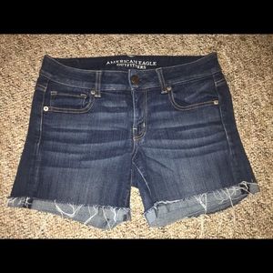 American Eagle Super Stretch Midi Shorts